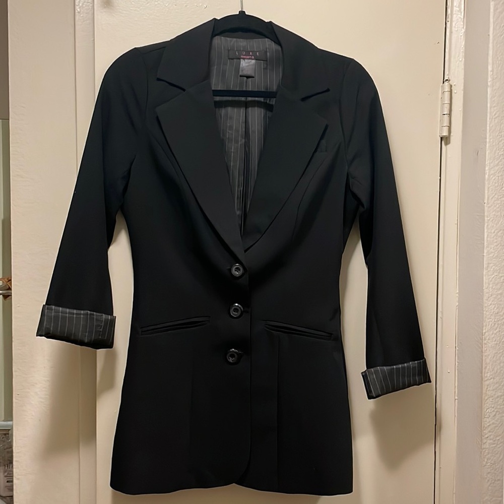 Black blazer